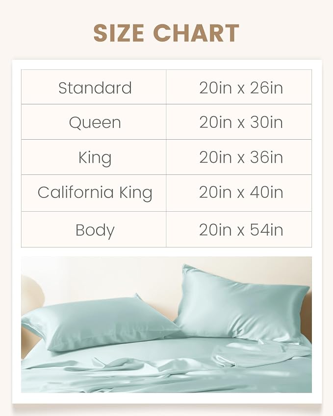THXSILK Set of 2 100% Mulberry Silk Pillowcase - Image 9