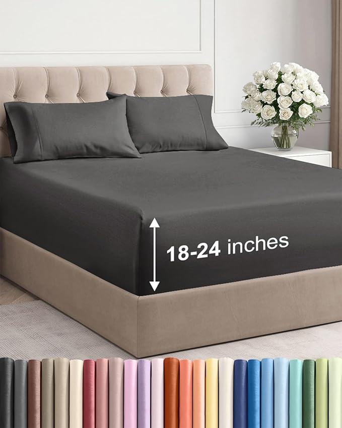 Extra Deep King Sheet Set by CGKUnlimited