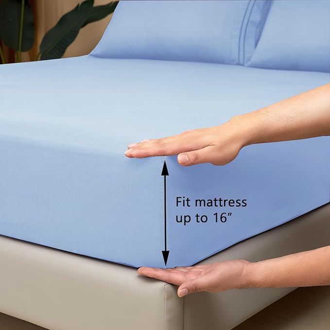 Mejoroom California King Size Sheet Set - Image 3