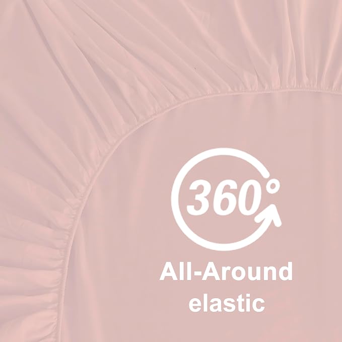 Hotella 100% Microfiber 60"x80" Queen Size Fitted Sheet Only, Hotel Quality - Image 5