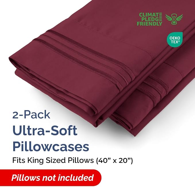 King Pillow Cases Set of 2 - Image 2