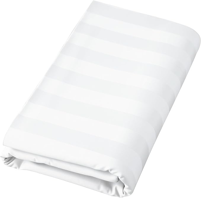 Cotton Flat Sheets Only, 600 TC 100% Cotton Flat Sheet Top Sheet Only, TwinXL by ShunjieHome