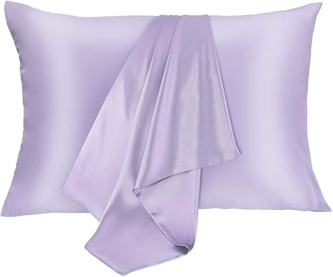JOGJUE Silk Pillowcase for Hair and Skin 2 Pack 100% Mulberry Silk Bed by JOGJUE