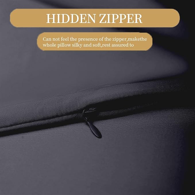 Mulberry Silk Pillowcase for Hair and Skin King Size 20"X 36" - Image 6