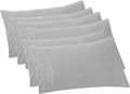 Elegant Comfort 6-PACK Solid Pillowcases 1500 Premium Hotel Quality Microfiber by ELEGANTCOMFORT
