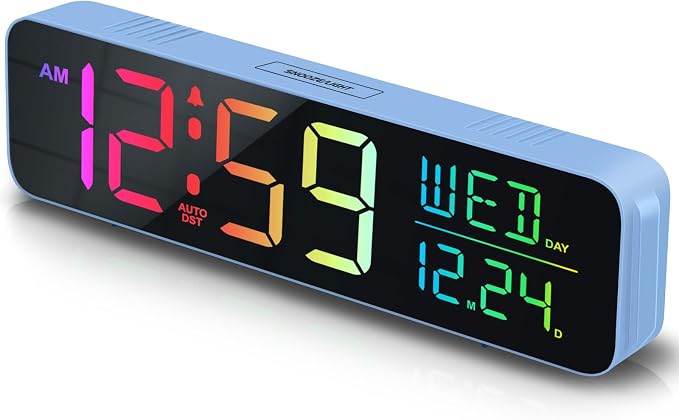 Peakeep Loud Digital Alarm Clock Large Display by PEAKEEP