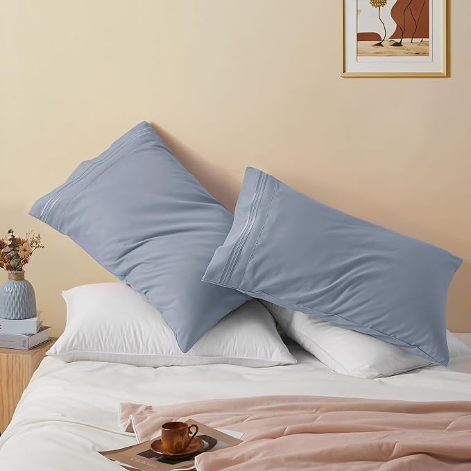 Vonty 2 Pack Queen Pillow Cases - Image 4