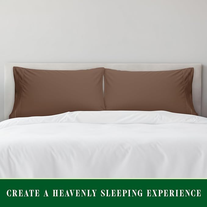 Elegant Comfort Luxury Ultra-Soft 2-Piece Pillowcase Set - Image 3