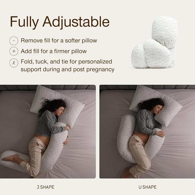Coop Home Goods Original Adjustable Maternity Pillow, - Image 3