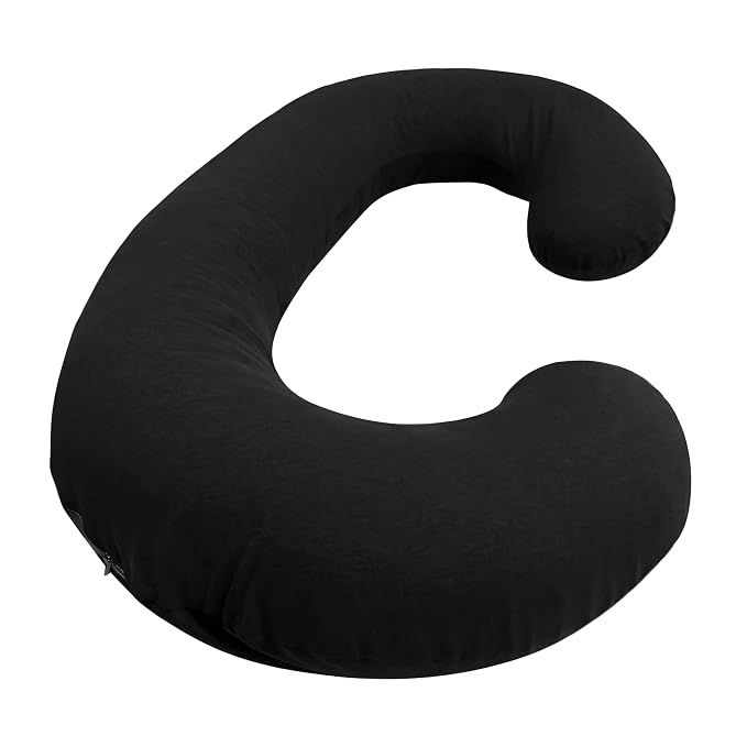 Betty Dain Stretch Jersey Pregnancy/Maternity Pillowcase C-Shape Compatible by BettyDain