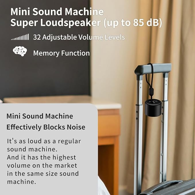 Mini Portable Sound White Noise Machine Baby Patter - Image 6