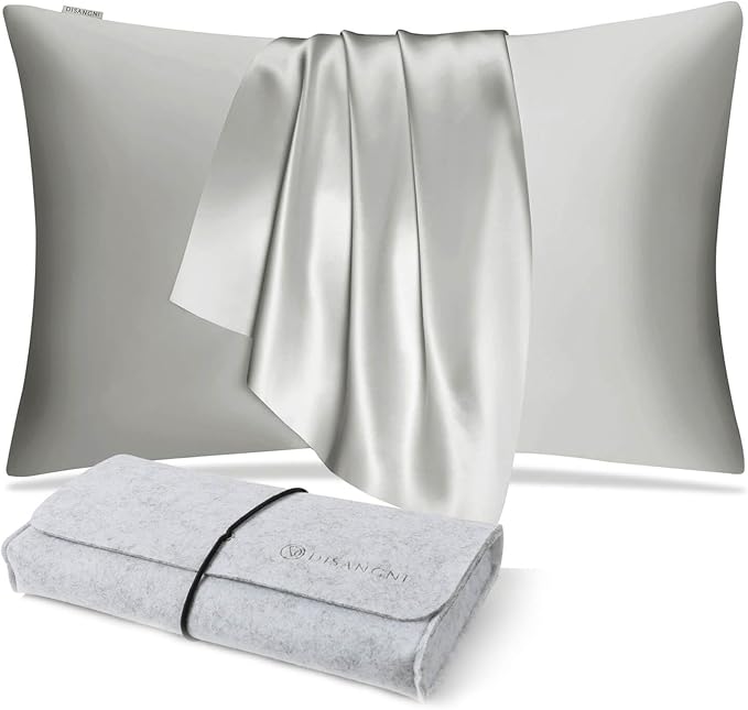 DISANGNI 100% Natural Mulberry Silk Pillow case by DISANGNI