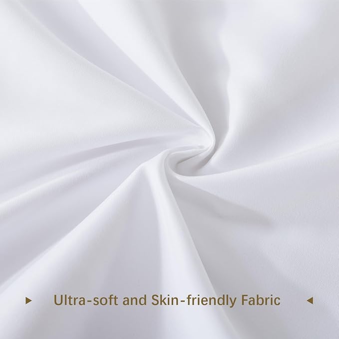 Memory Foam Body Pillow with Pillowcase, Soft Large Long Bed Pillow - Image 6