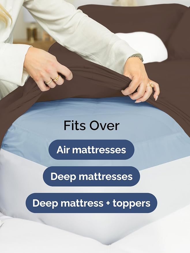 Extra Deep Twin Sheet Set - Image 6