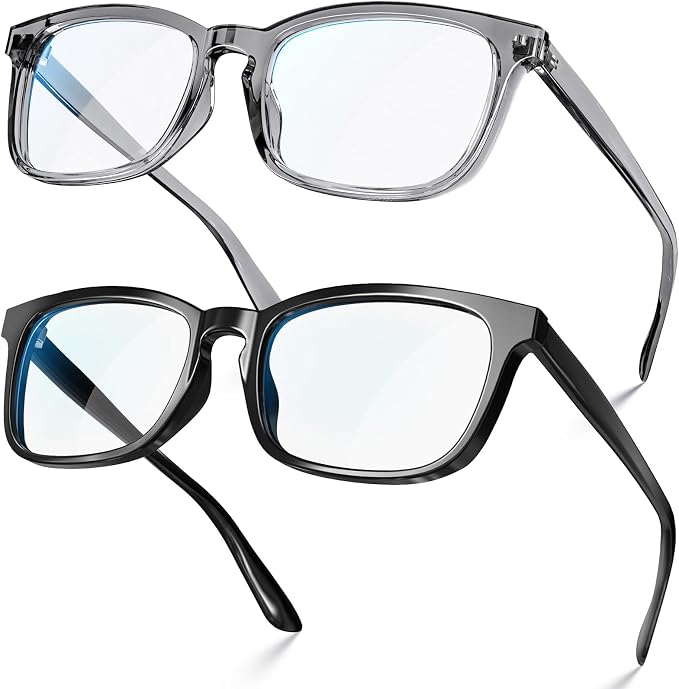 VISOONE Blue Light Blocking Glasses Square by VISOONE