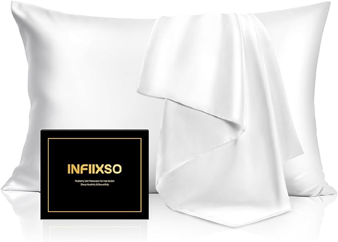 INFIIXSO Mulberry Silk Pillowcase by INFIIXSO