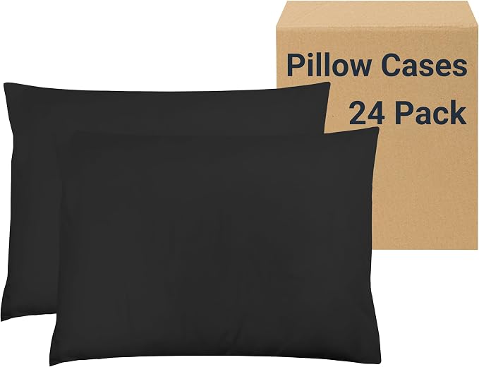 ZPECC Pillow Cases Bulk 24 Pack by ZPECC-ABrandThatHasBeenFocusedOnBabyProductsFor18Years