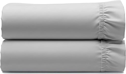 2 King Fitted Sheets, 400 Thread Count 100% Cotton Sateen, King Size Fitted by CaliforniaDesignDen