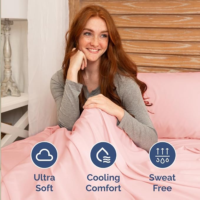 Short Queen Size 4 Piece Sheet Set - Image 4
