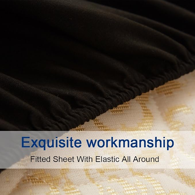 SONORO KATE Bed Sheet Set Super Soft Microfiber 1800 Thread Count Luxury - Image 7