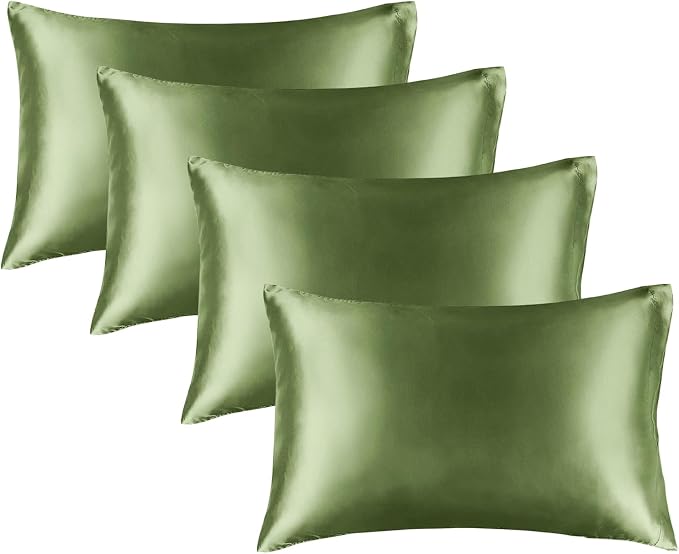 BEDELITE Satin Pillowcase for Hair and Skin, Super Soft Similar to Silk Pillow by BEDELITE