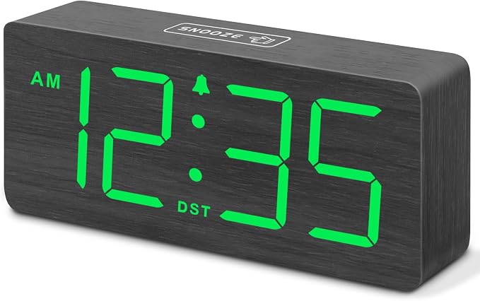 DreamSky Wooden Digital Alarm Clock by DreamSky