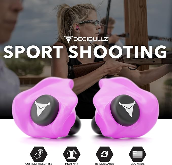 Decibullz - Custom Molded Earplugs, 31dB Highest NRR, Comfortable Hearing - Image 8