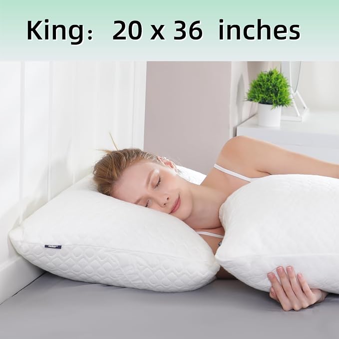 Rainmr Shredded Memory Foam Pillows - Image 7