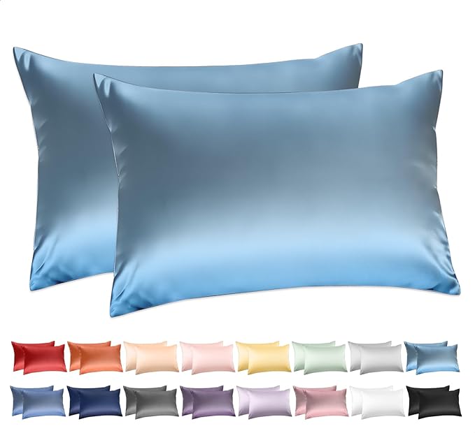 100% Cotton Standard Pillowcases Set of 2, Deep Dream 600 Thread Count Pillow by DeepDream