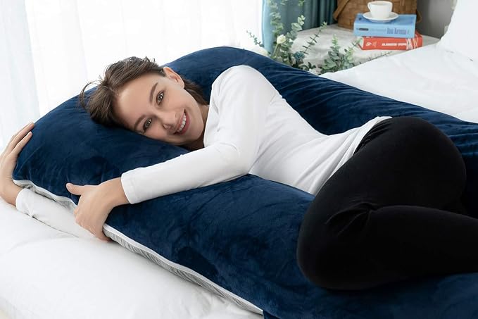Meiz Pregnancy Pillow, Cooling Pregnancy Pillows - Image 3