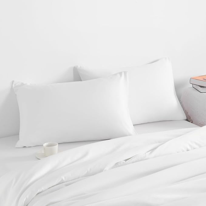 NTBAY King Pillow Cases Set of 2, 2 Pack Brushed Microfiber 20x36 Pillow Cases - Image 2