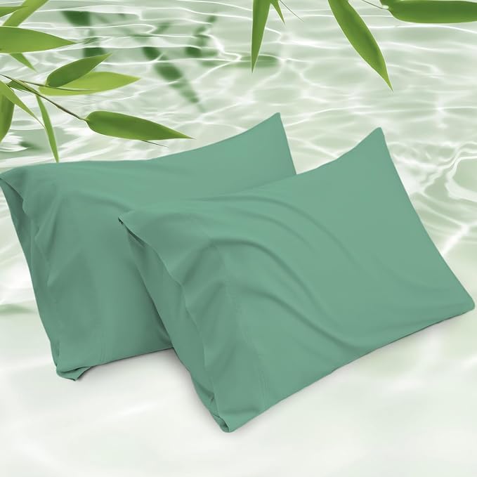 Kamas Oversized Bamboo Pillowcase Set of 2 | 100% Naturally Grown | Ultra Soft by KAMASHOMECOLLECTION