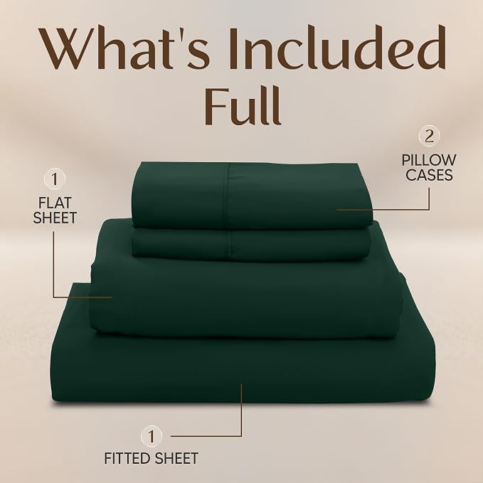 Utopia Bedding Full Bed Sheets Set - Image 3