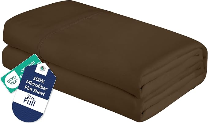 Royale Linens Full Flat Sheet by ROYALELINENS