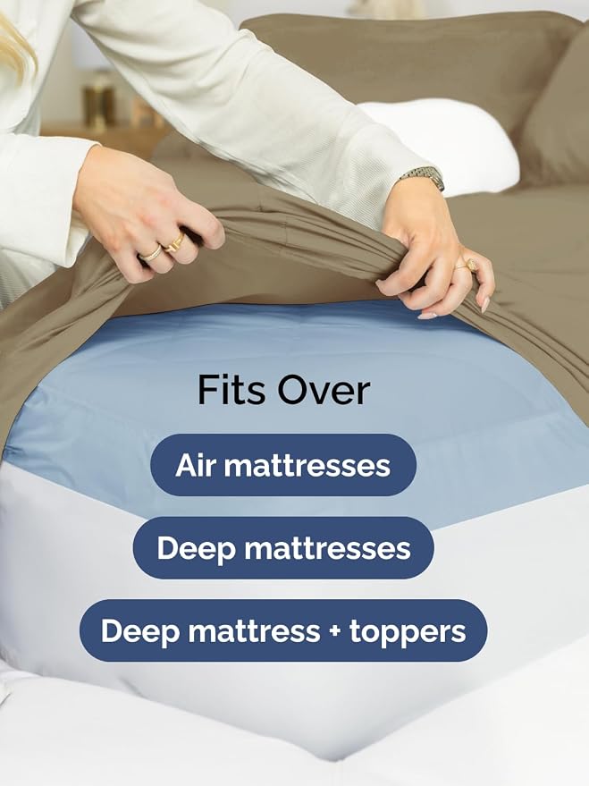 Extra Deep Twin Sheet Set - Image 6