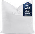 Utopia Bedding Throw Pillows – 17 x 17 Inches Down Alternative Pillows by UTOPIABEDDING