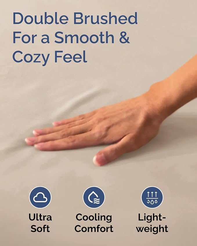 Cal King Size Fitted Bed Sheet - Image 5