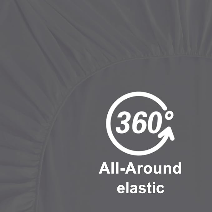 Hotella 100% Microfiber Ultra Soft 60"x80" Queen Size Fitted Sheet Only - Image 5