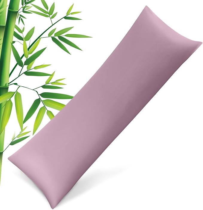 Body Pillowcase with Zipper Cooling Viscose from Bamboo Zippered Pillowcases by JamRest