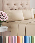 Queen Size 4 Piece Sheet Set by CGKUnlimited