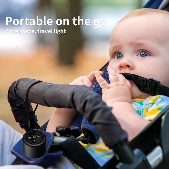 Mini Portable Sound White Noise Machine Baby Patter - Image 5
