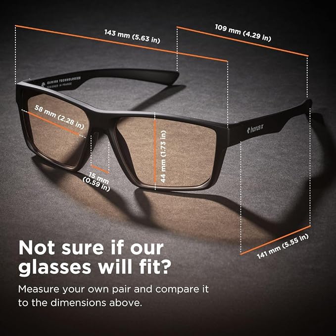 Horus X • Blue Light Glasses Men Women | Blue Light Blocking Glasses - Image 3