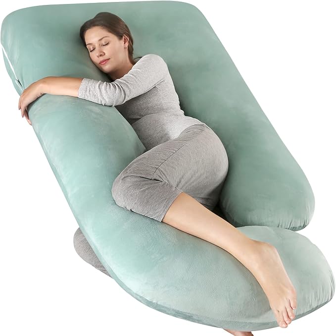U-Shaped Full Body Pregnancy Pillow by Elover