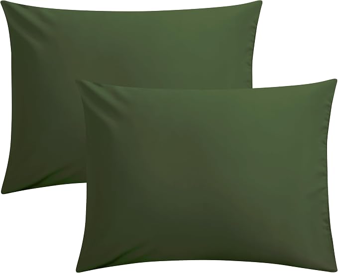 FLXXIE Pillow Cases Standard Size, Soft Microfiber Pillow Covers by FLXXIE