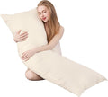 Goose Down Body Pillows for Adults, Large Body Pillow for Side Sleeper by Bildenly