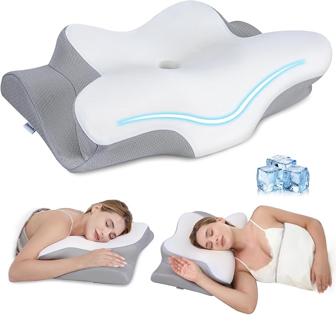 Cervical Neck Pillow, Memory Foam Pillows by Unknown
