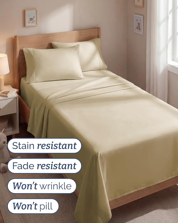 Twin 4 Piece Sheet Set - Image 5