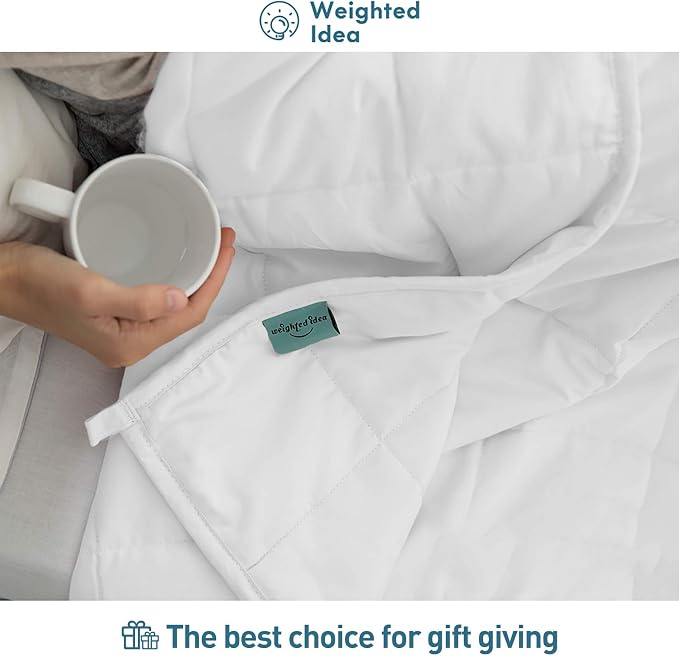 Weighted Idea Weighted Blanket for Adults Cooling Breathable Heavy Blanket - Image 5