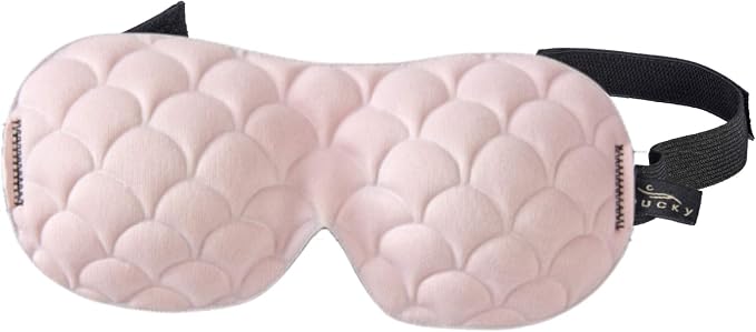 Bucky Ultralight Comfortable Contoured Travel and Sleep Eye Mask, One Size by Bucky