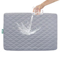 Pack and Play Sheets Mattress Pad Protector Fitted Waterproof Playard Mattress by Bilobanbabybedding